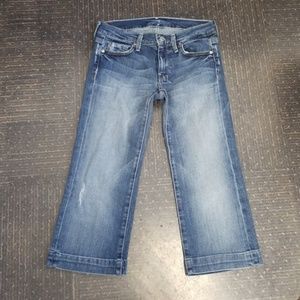 7 for all mankind Dojo Bermuda Pants size …